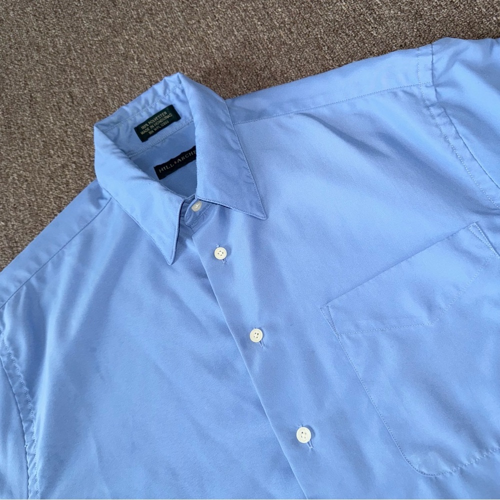 Oversized Hill & archer‎ shirt size medium blue men's button up